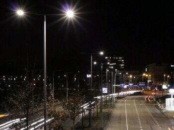 Minder lichtmasten, beter zicht