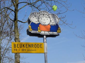 Dick Bruna parkeer- borden Voorhout